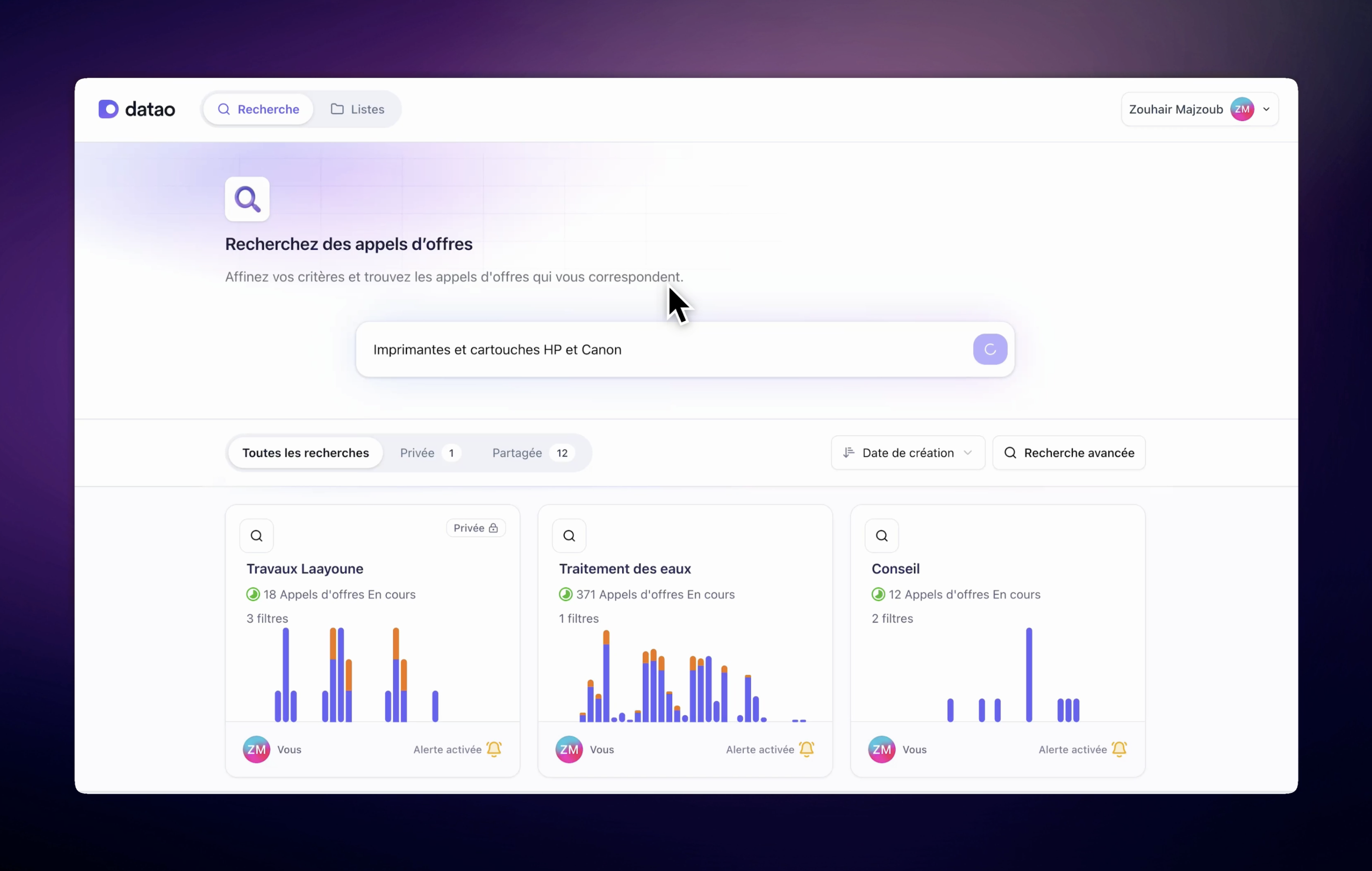 La Recherche Sémantique Arrive Sur Datao : Décrivez Vos Besoins et Trouvez Les Bons Marchés Publics